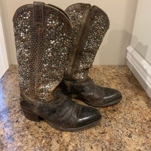 Frye Deborah Studded Tall boots